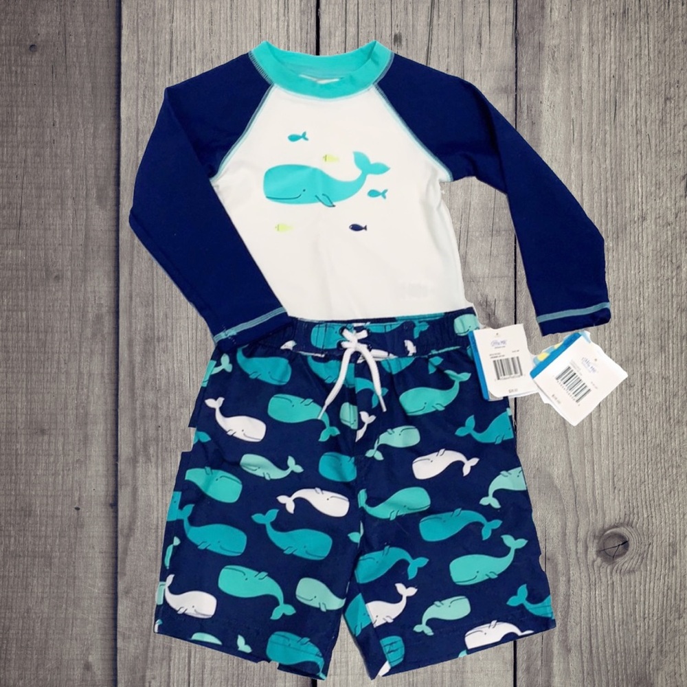 *NWT* Toddler Rashguard Set
